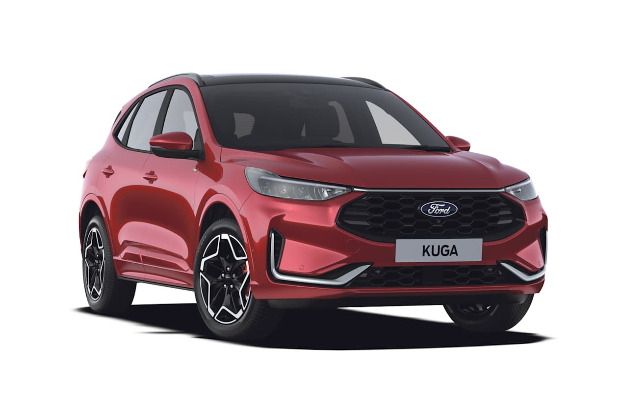 New Kuga ST-Line X in Rapid Red