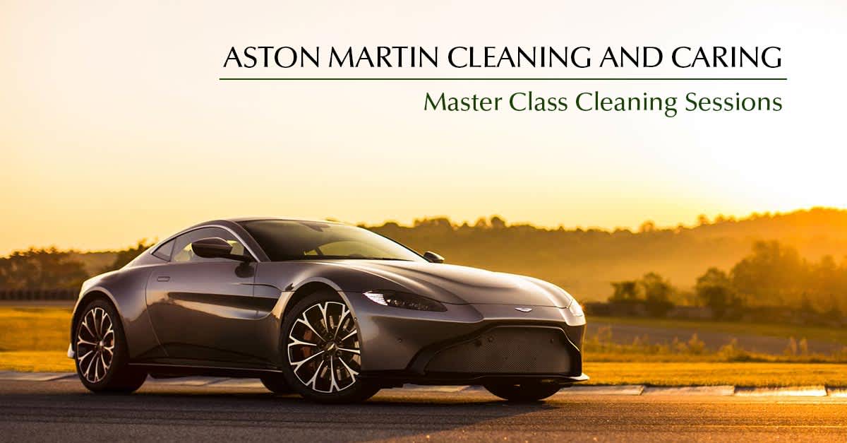 Aston Martin Cleaning and Caring Sevenoaks Jardine Motors