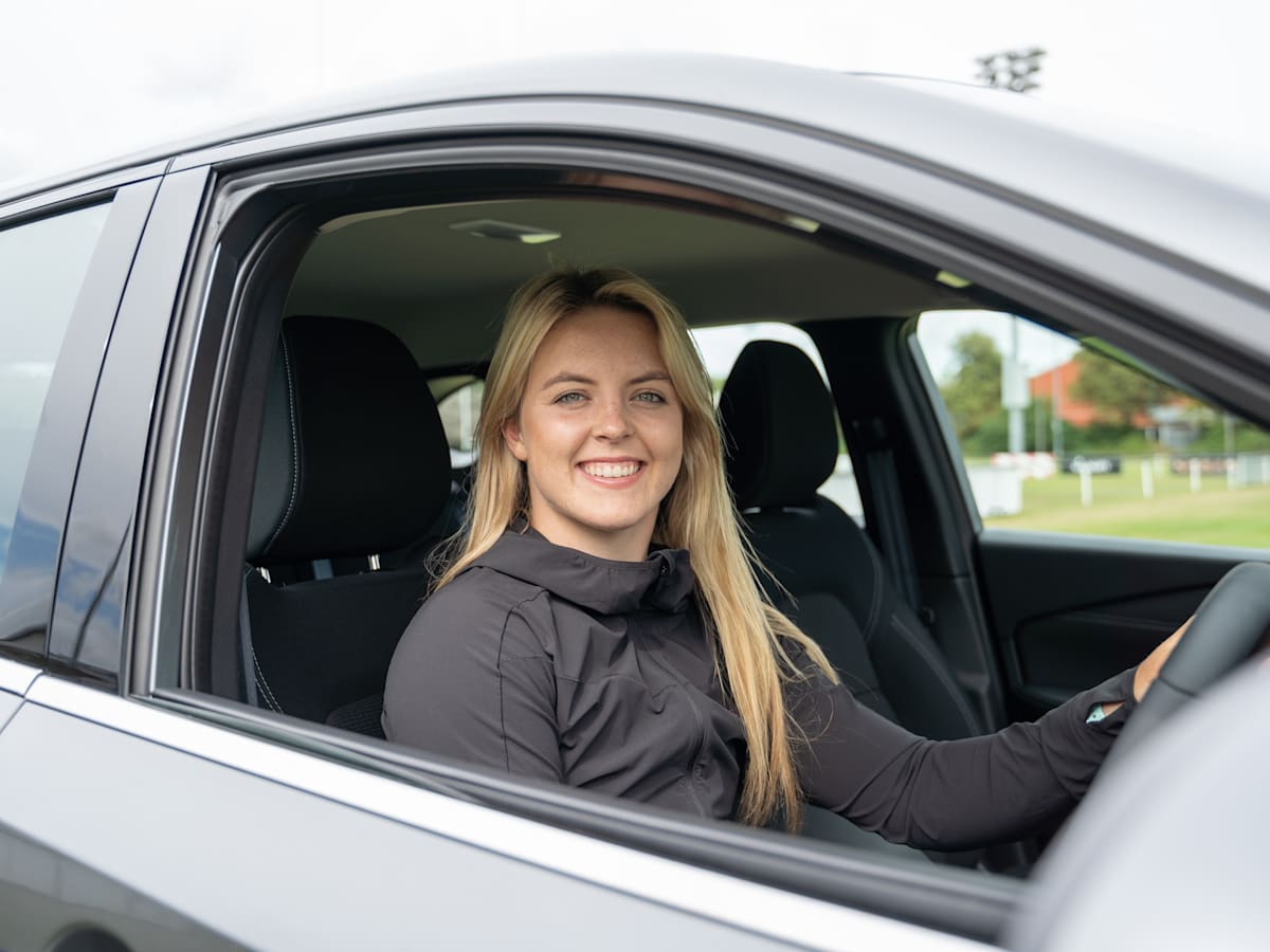 Brittany Hogan Drives Happy With Windsor Windsor Motors