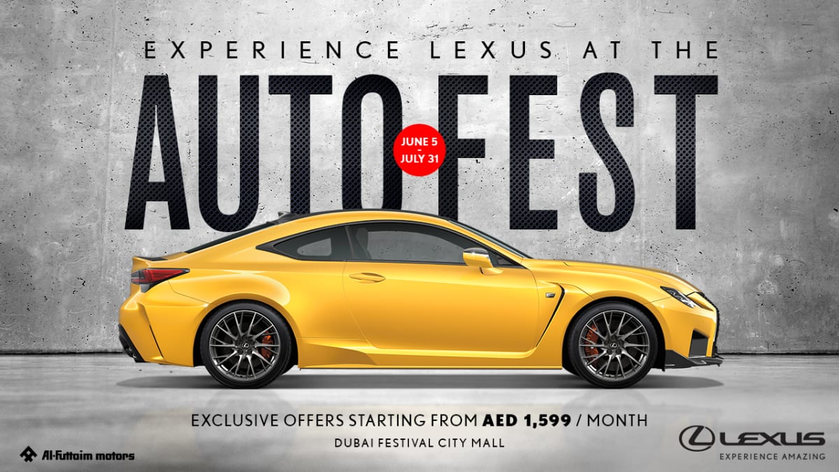 EXPERIENCE LEXUS AT THE AUTO FEST 2020