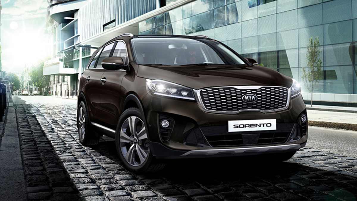 Kia sorento premium brown