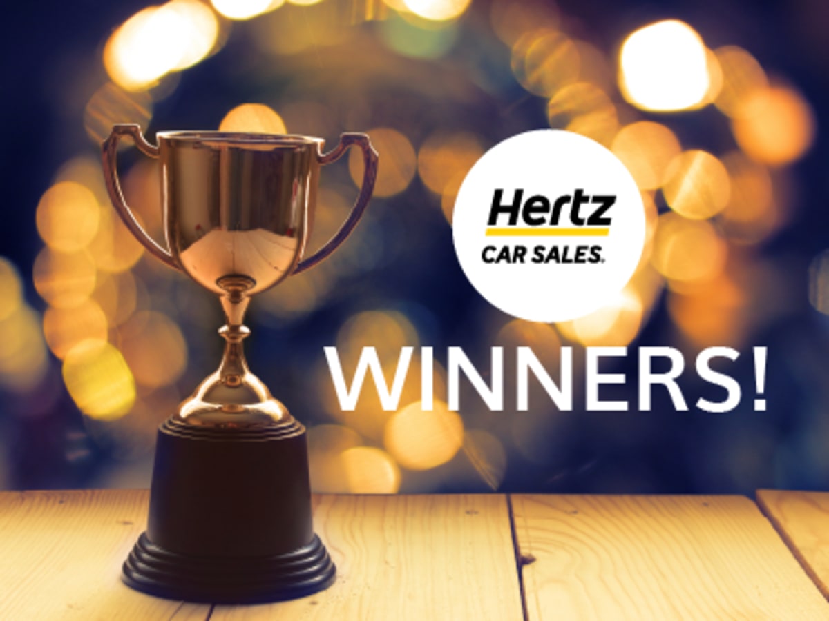 Awards We are winners! Hertz Car Sales