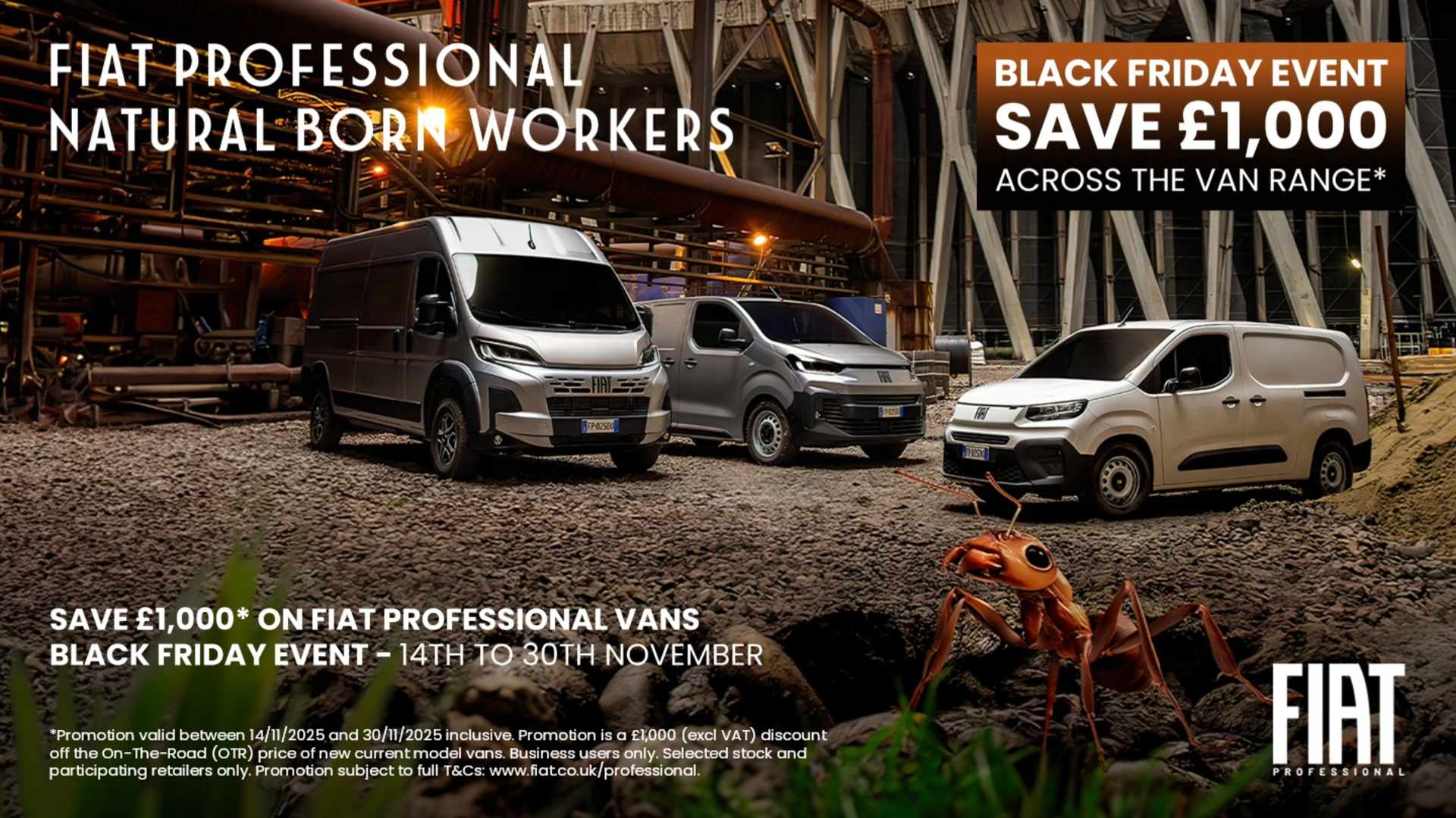 Fiat Van&#039;s Black Friday Sale 