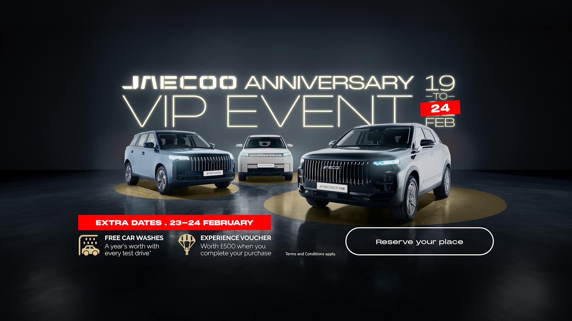Jaecoo Anniversary VIP Event