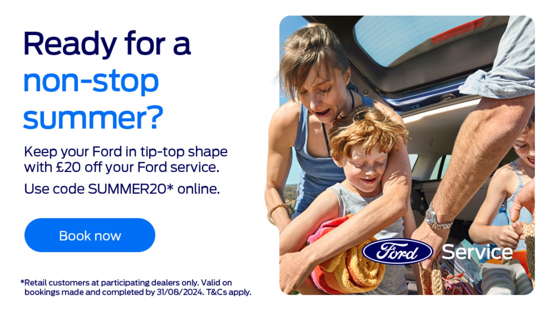 Save £20 on Ford Service