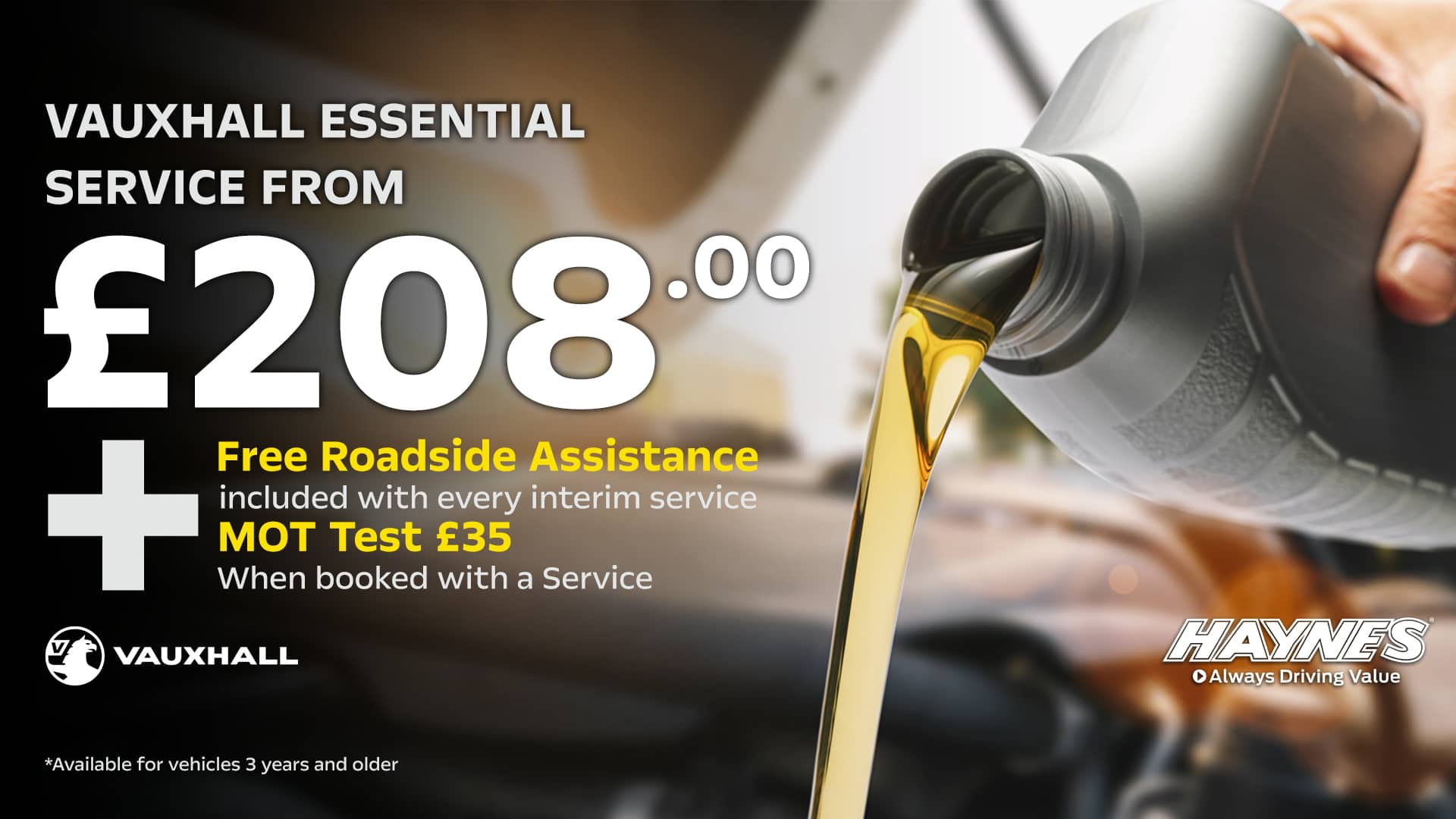 Vauxhall Essential Servicing