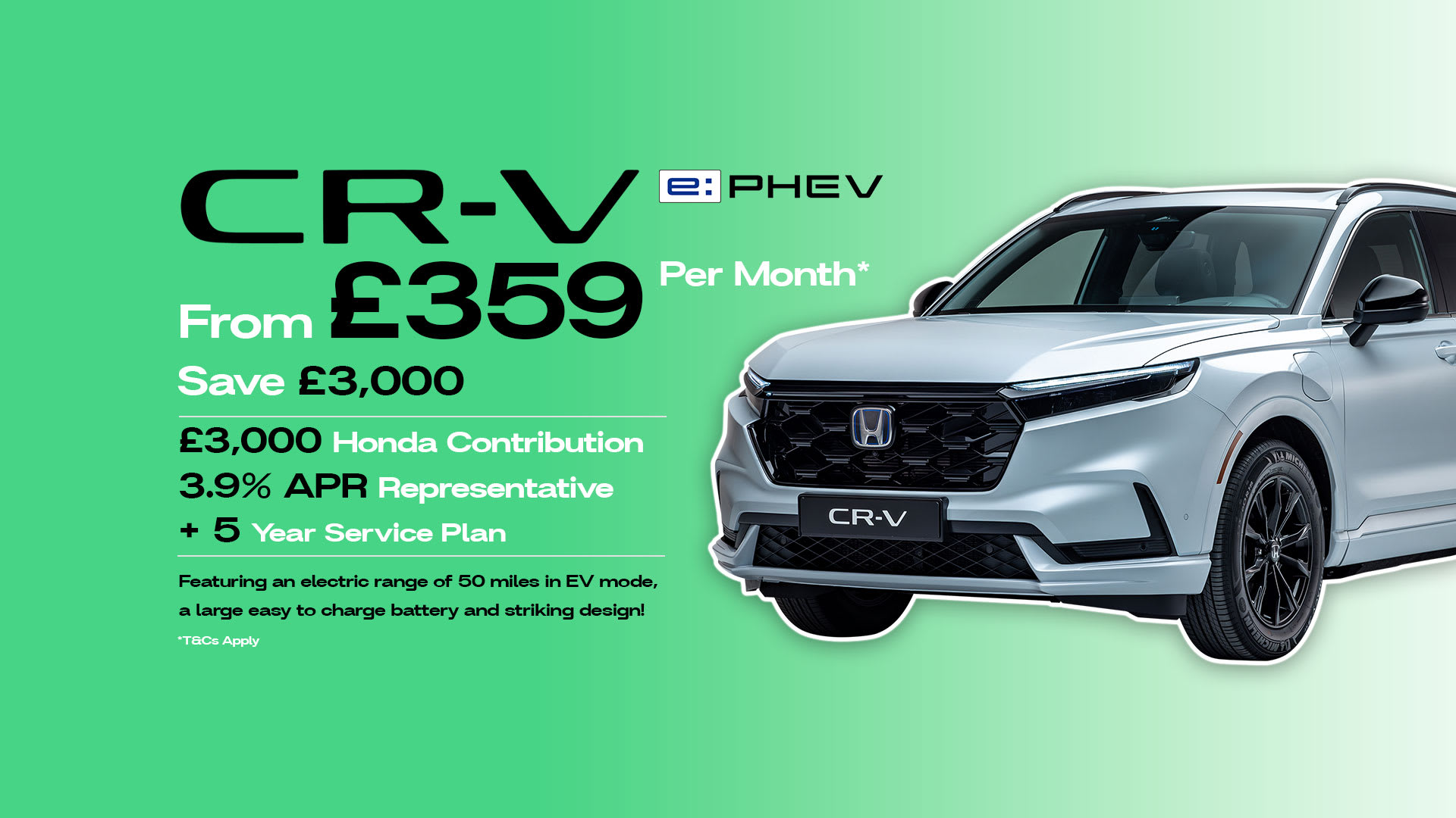 CRV ePHEV Finance Offer