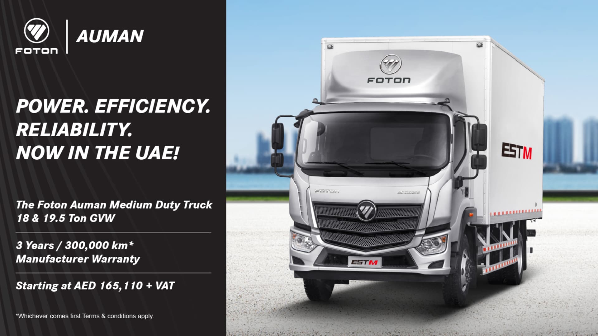 Foton Dealer Dubai & Abu Dhabi, UAE Al Tayer Motors