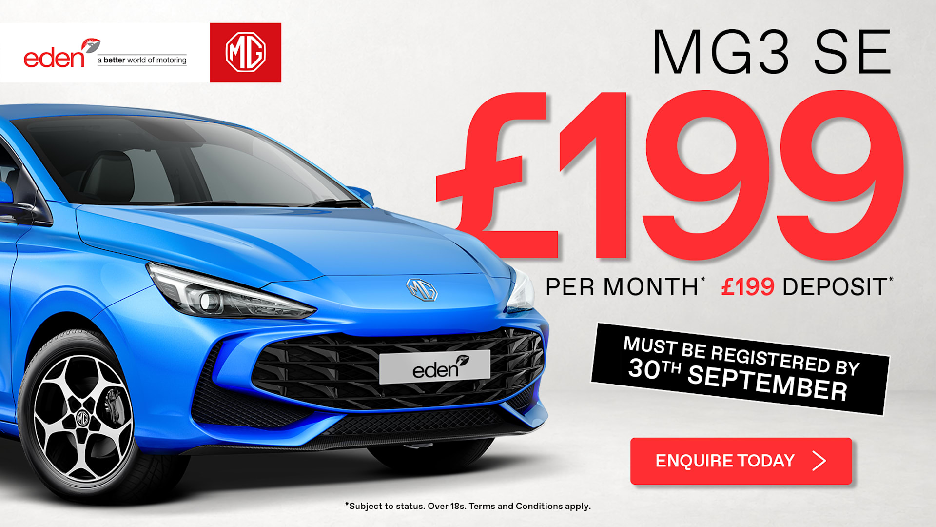MG3 SE £199 Offer