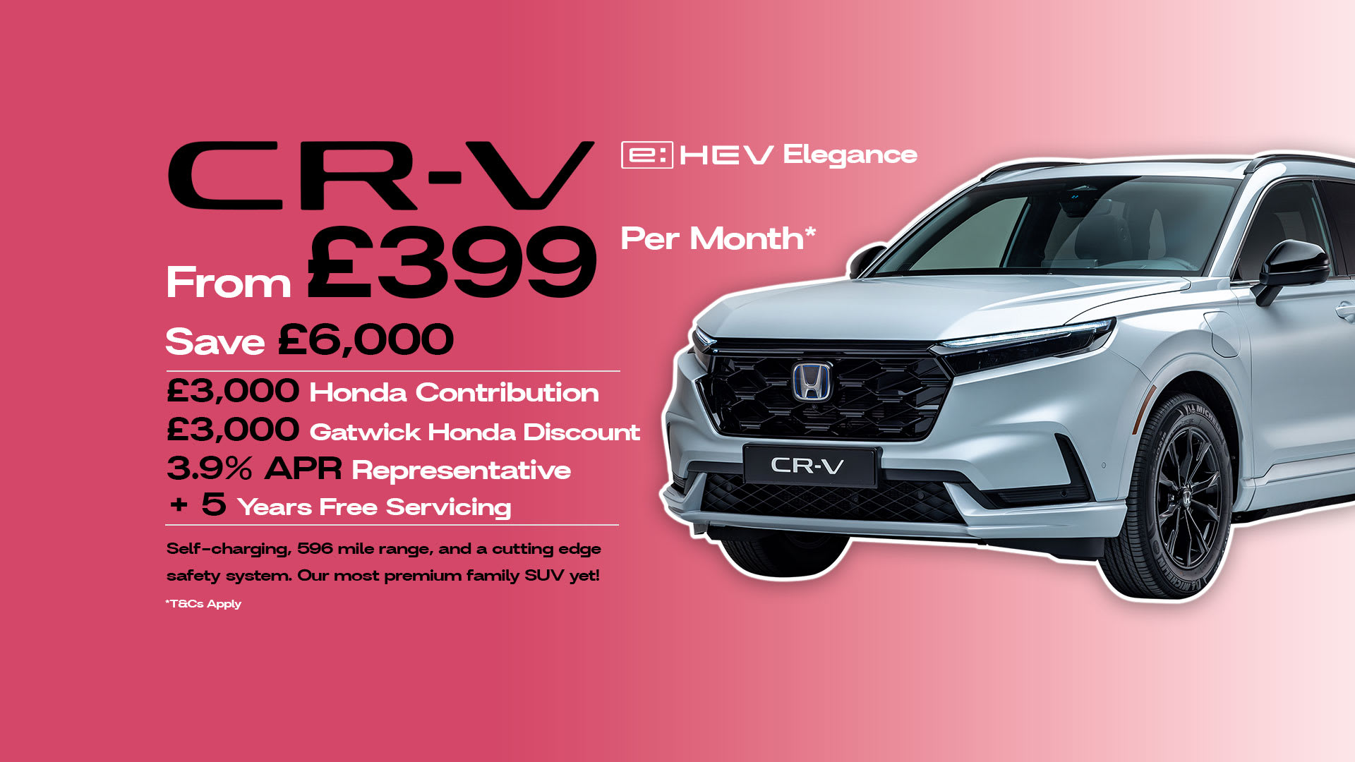 Honda CRV Advanced Finance Offer