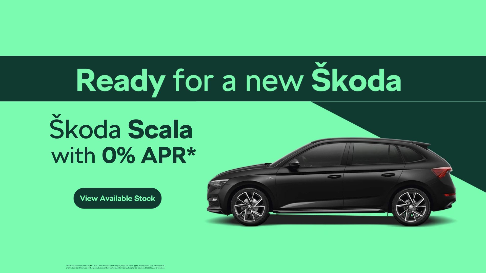 Skoda Scala 0% Offer