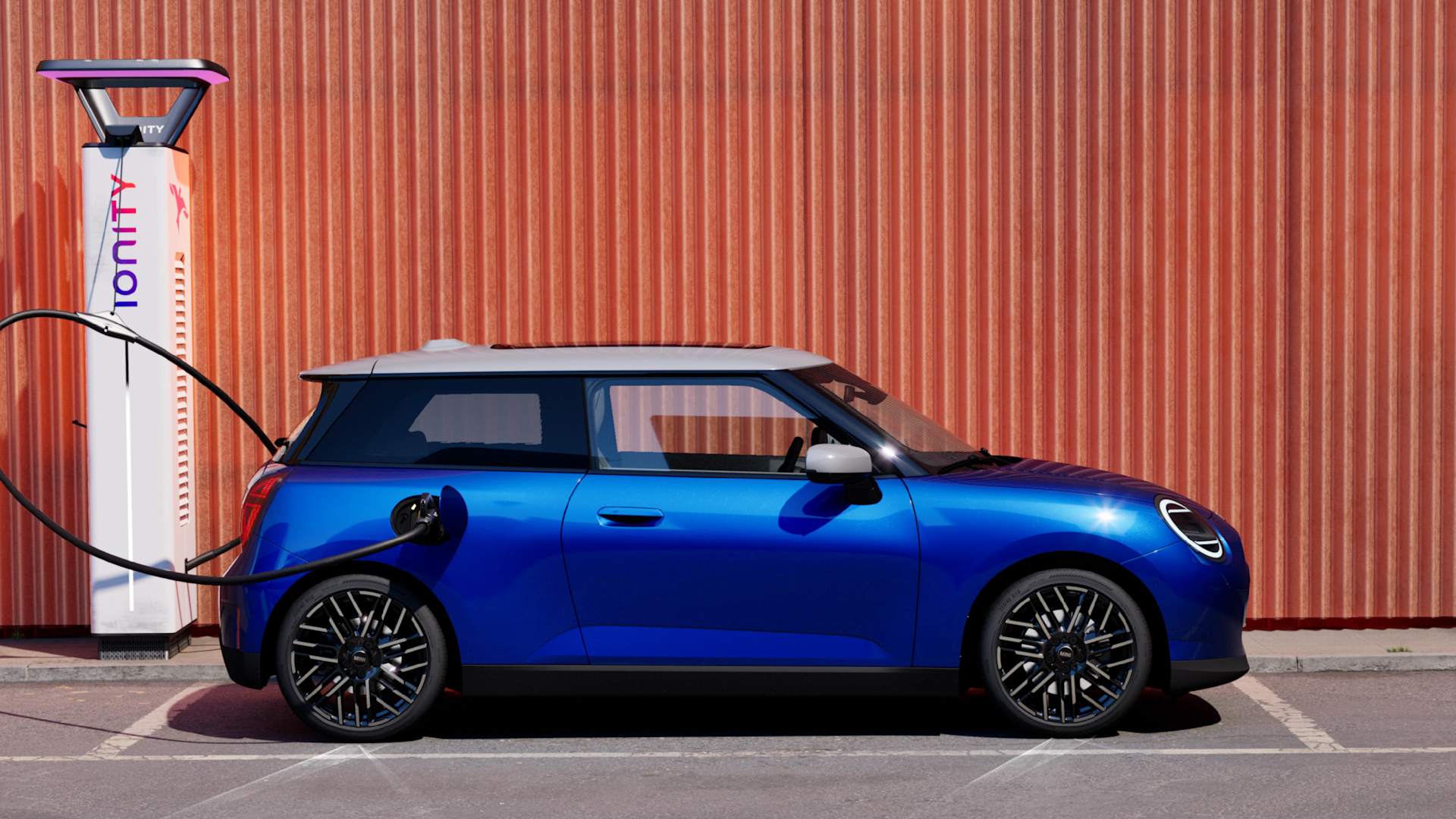THE NEW ALL-ELECTRIC MINI COOPER.