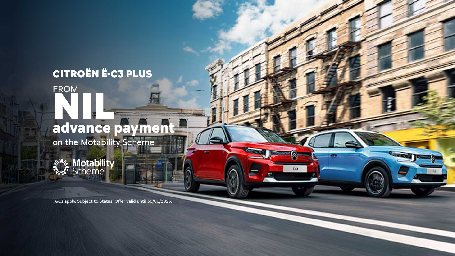 Citroen E-C3 Plus Motability 