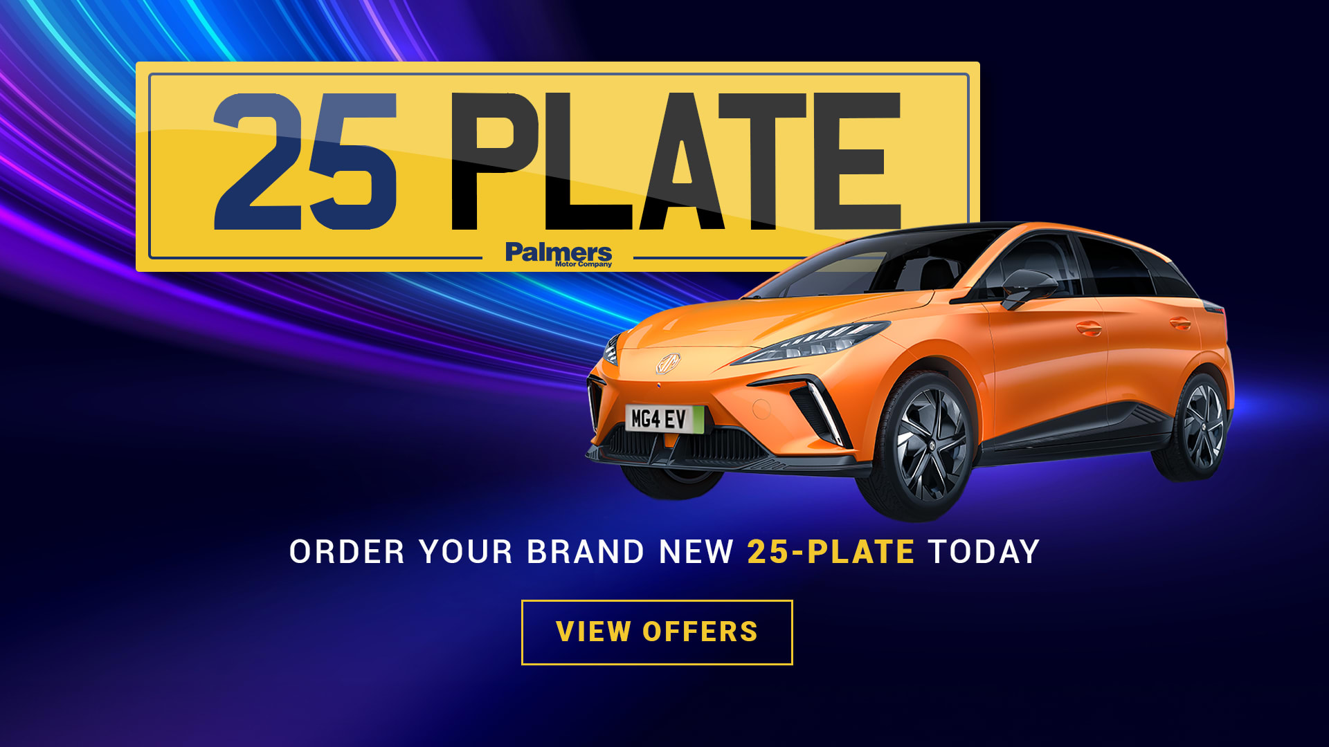 Brand New 25 Plate 