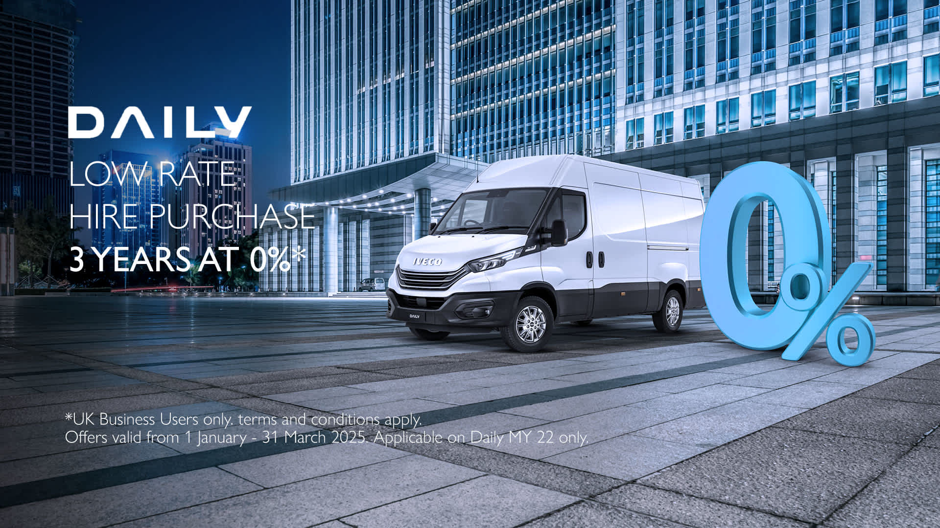 IVECO MY22 Daily Hire Purchase 0%