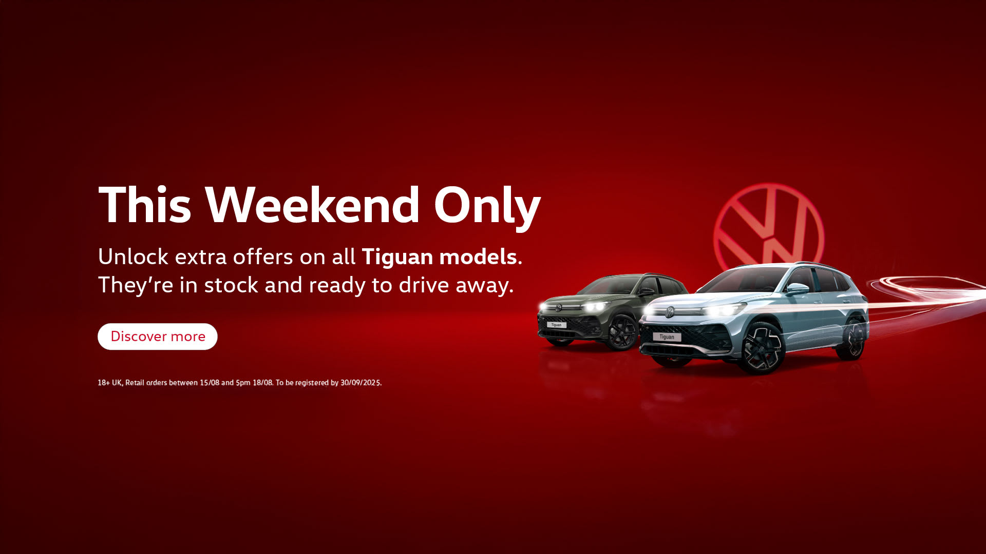 Volkswagen Tiguan Micro Sale Event