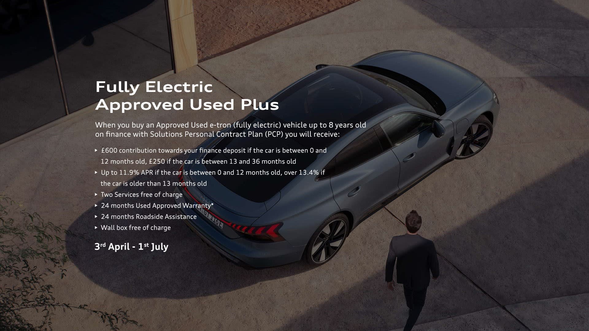 Audi Approved Used e-tron Offer