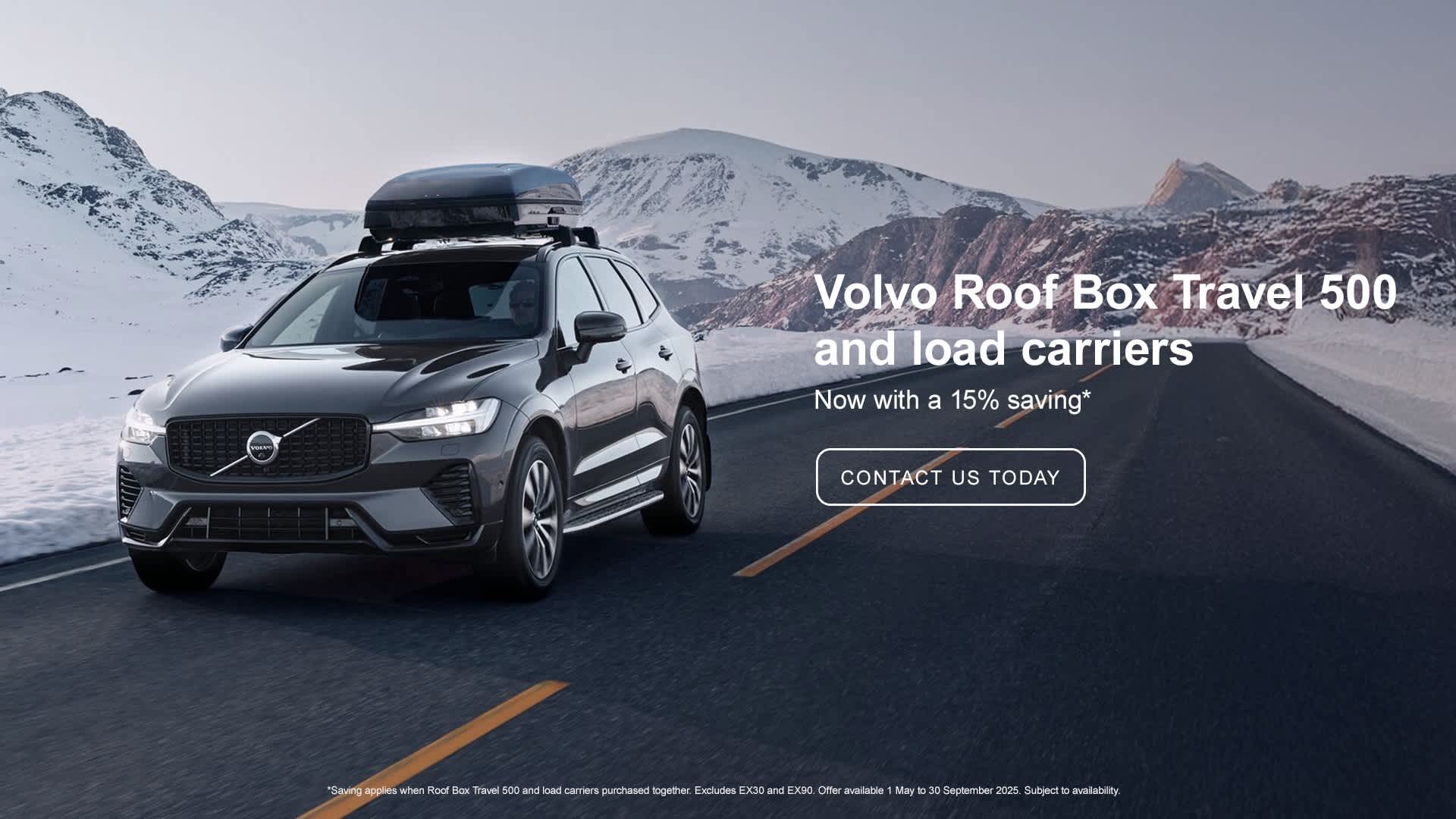 The Volvo Roof box Travel 500