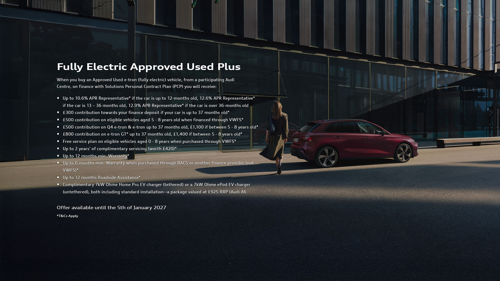 Audi Approved Used e-tron Offer