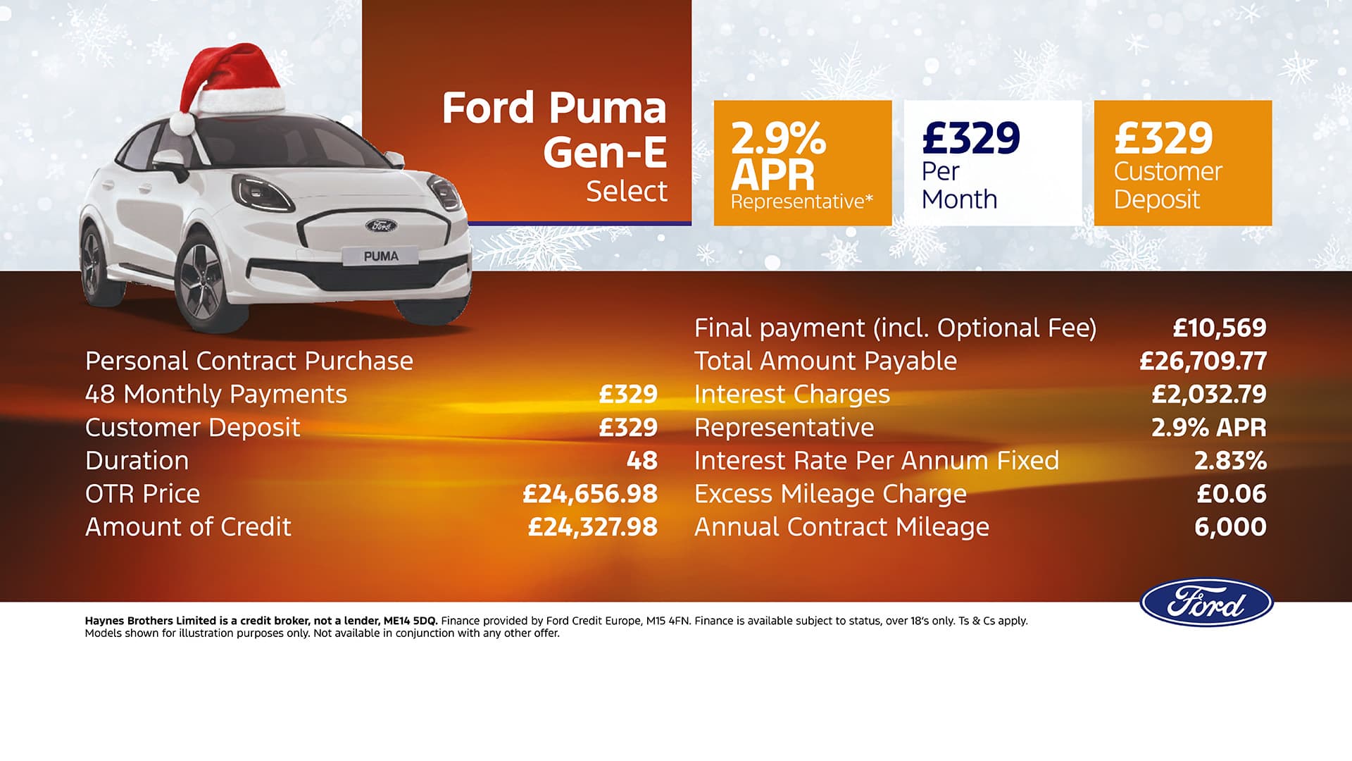 Ford Puma Gen-E Select Offer