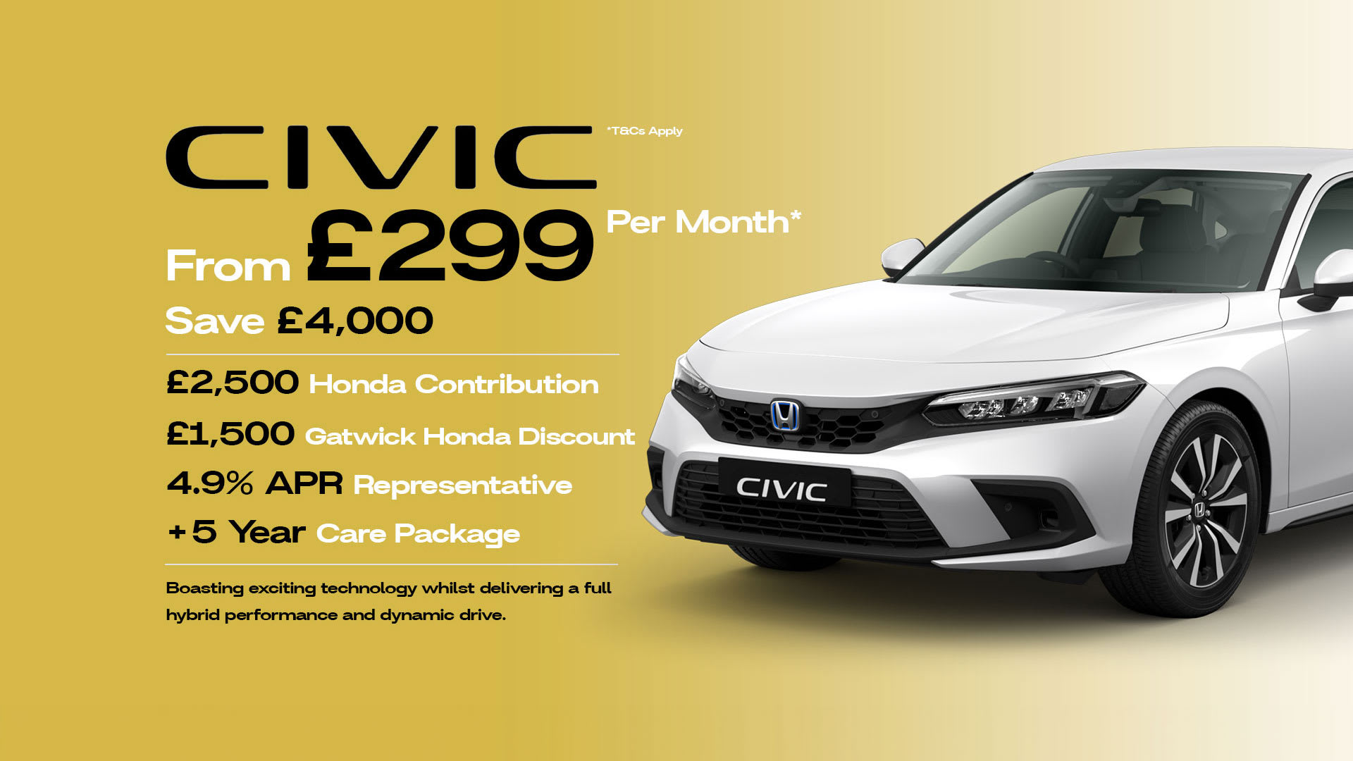 Honda Civic Finance Offer