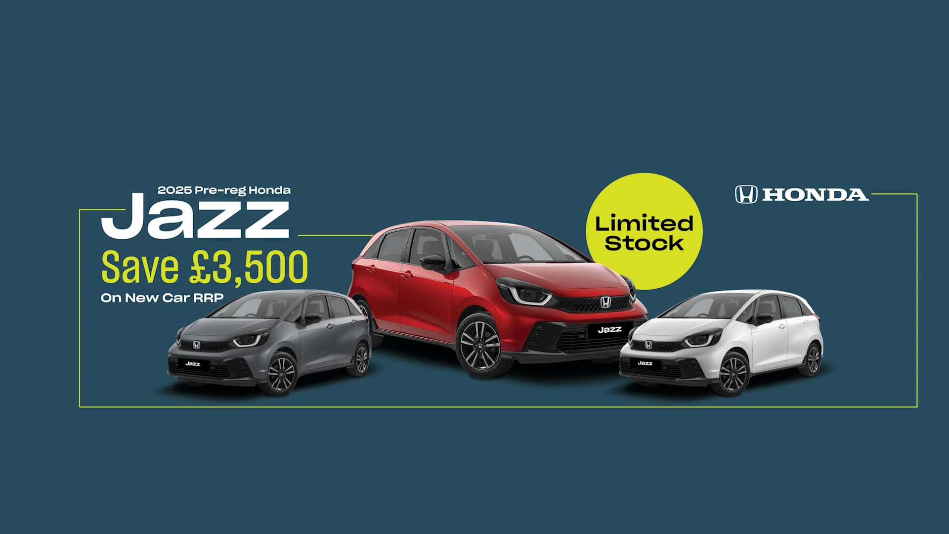 Honda Jazz 2025 Pre Reg Offer 