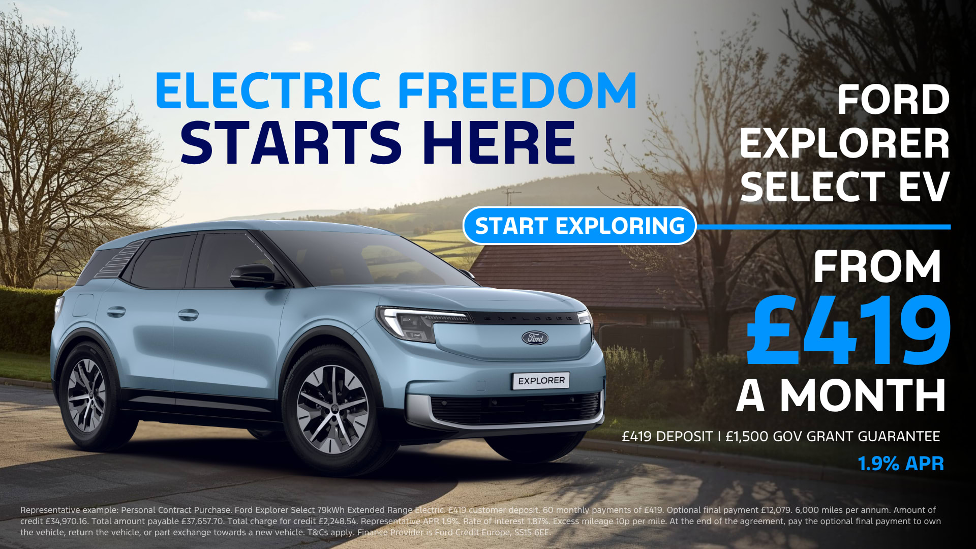 Ford Explorer Select EV