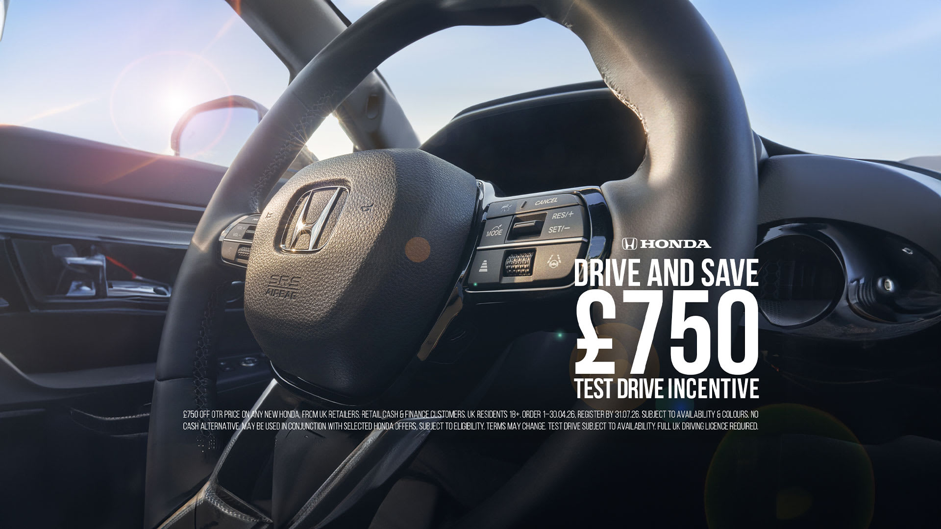 £750 Test Drive Event