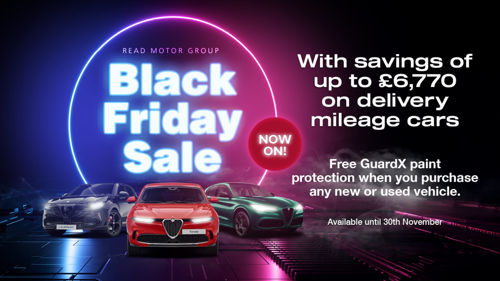 Alfa Romeo Black Friday