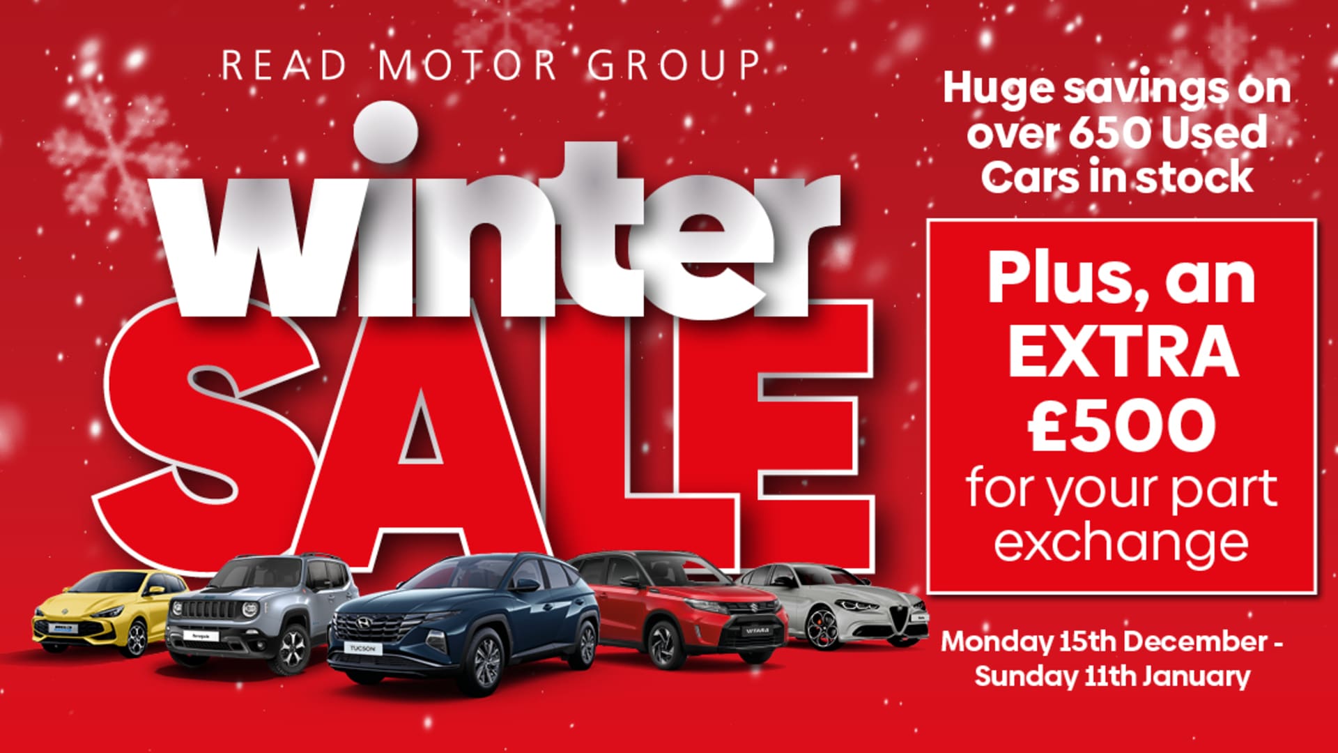 Read Motor Group Winter Sale