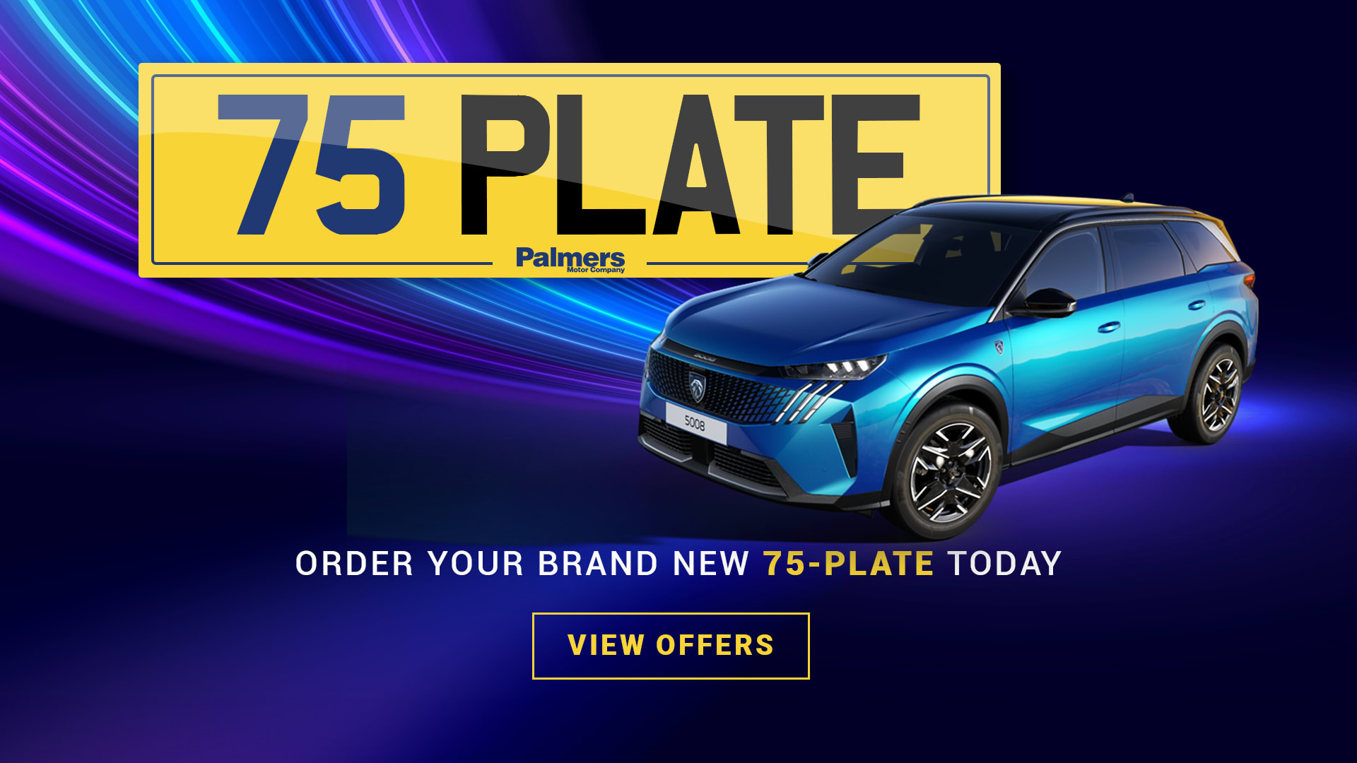 Brand New 75 Plate 