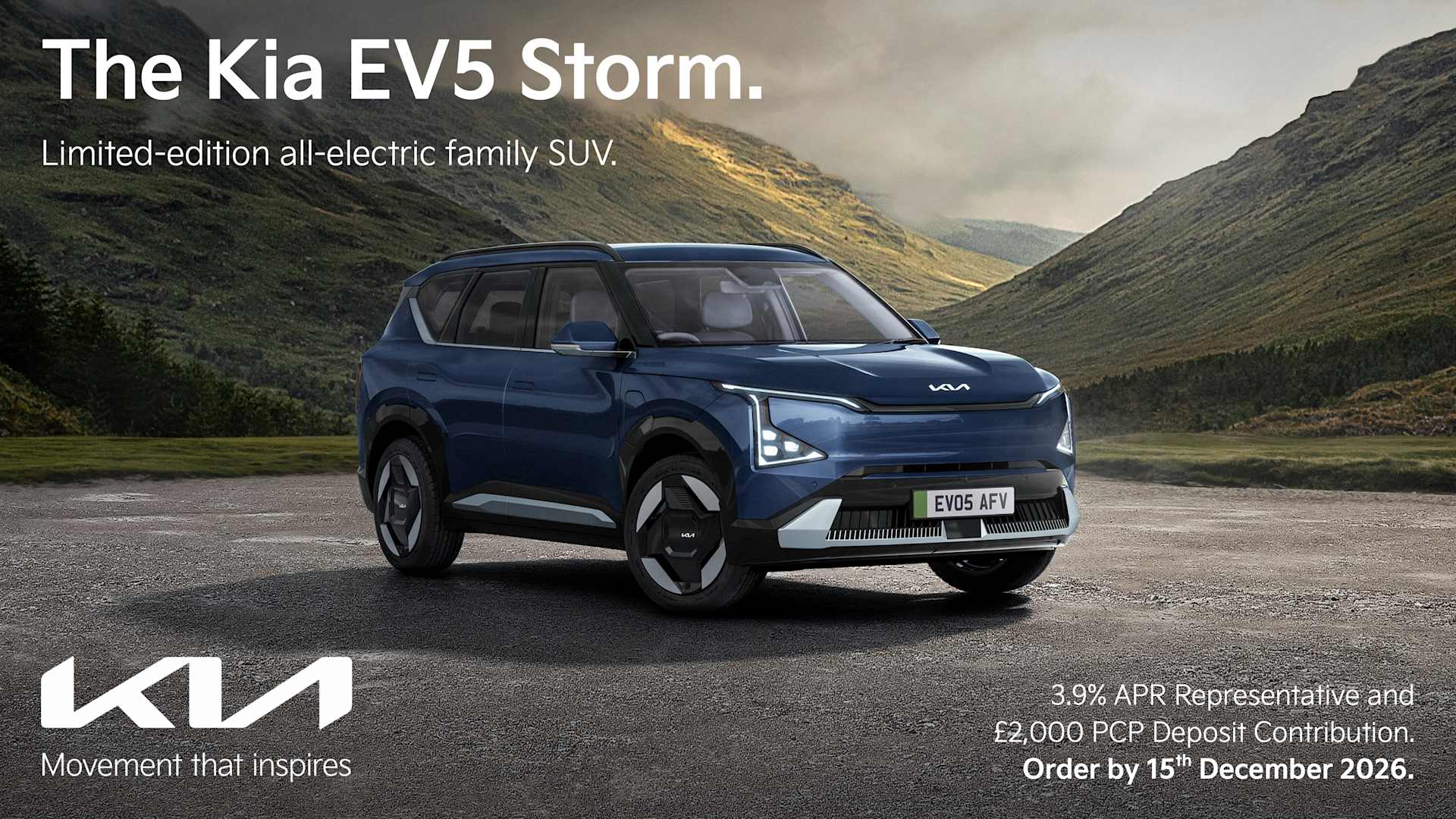 The Kia EV5 Storm
