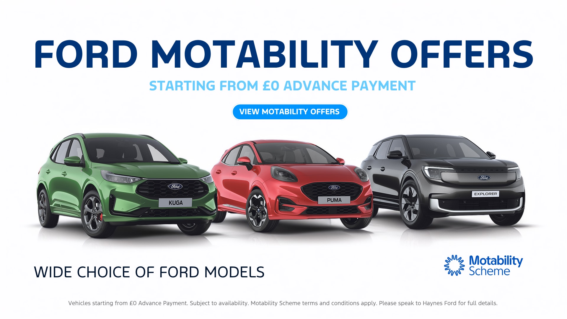 Motability at Haynes Ford