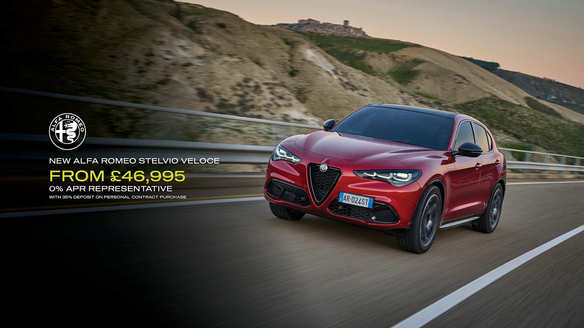 New Alfa Romeo Stelvio Veloce 
