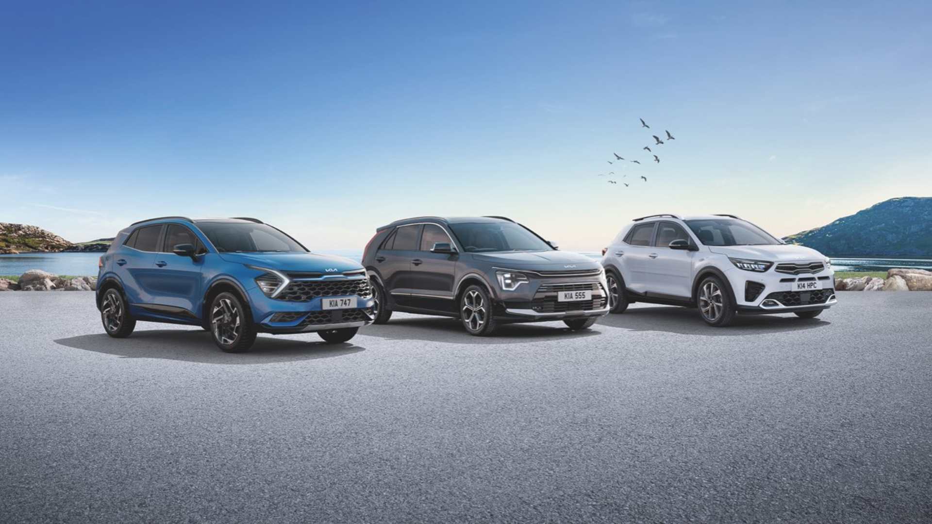 Kia range on Motability.