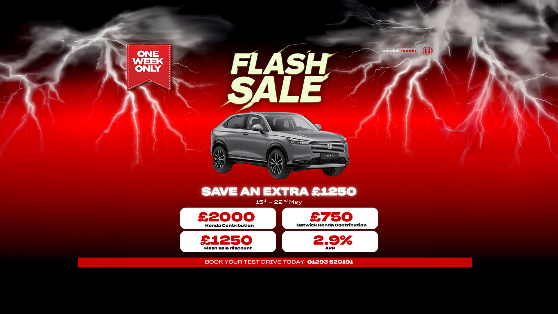 Gatwick Honda Flash Sale