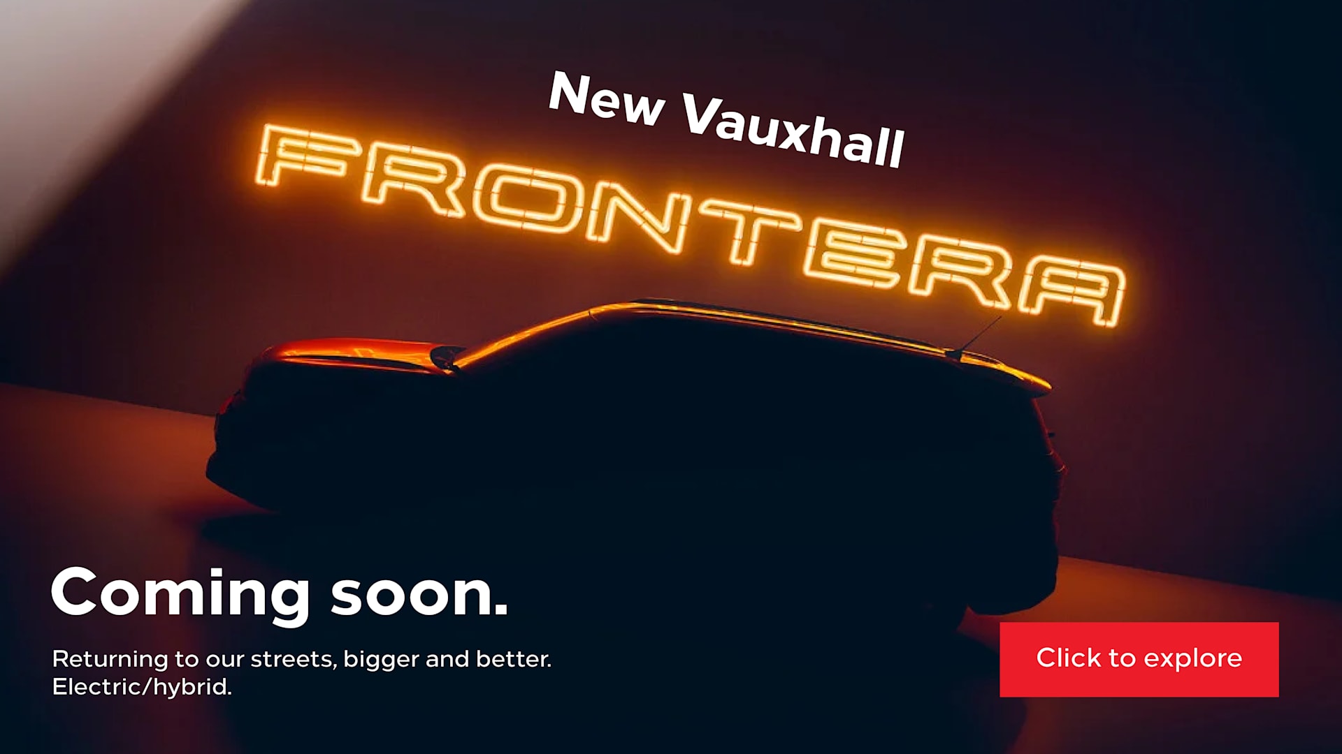 New Vauxhall Frontera COMING SOON