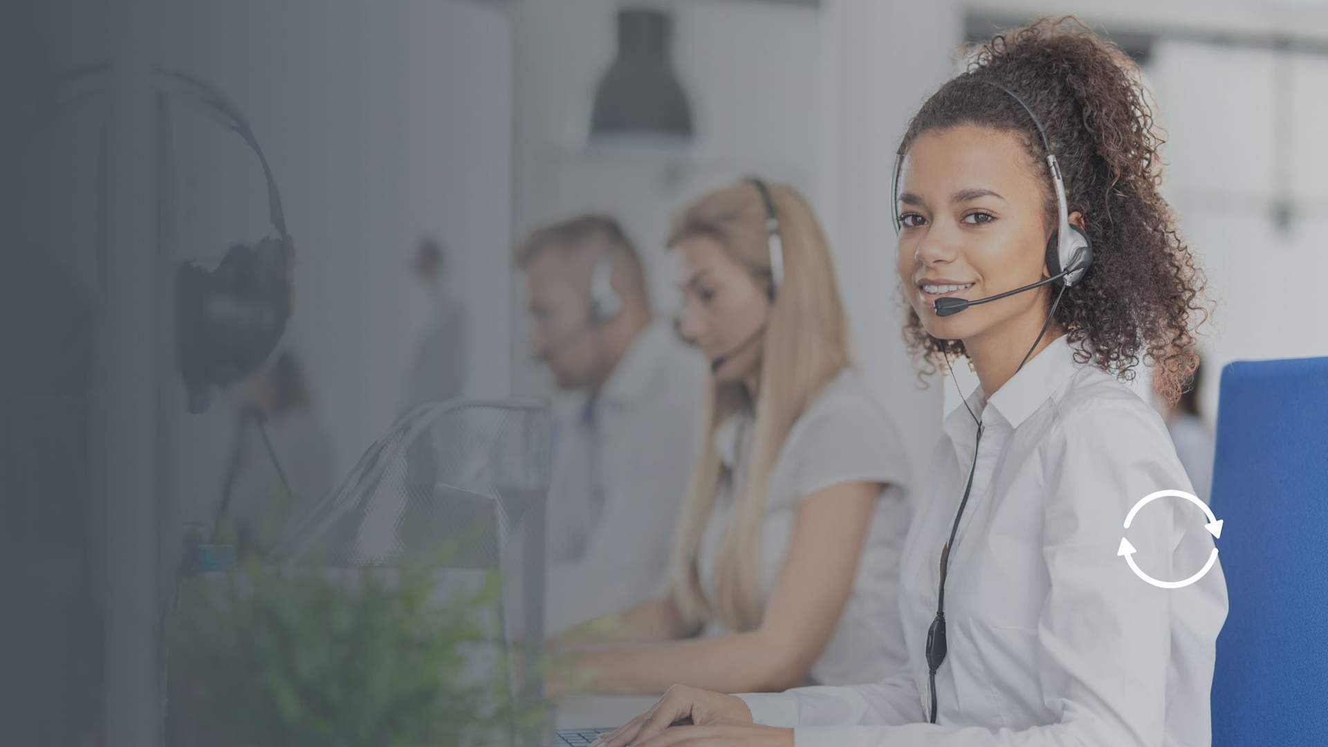 Vehicle recall team answering the phone