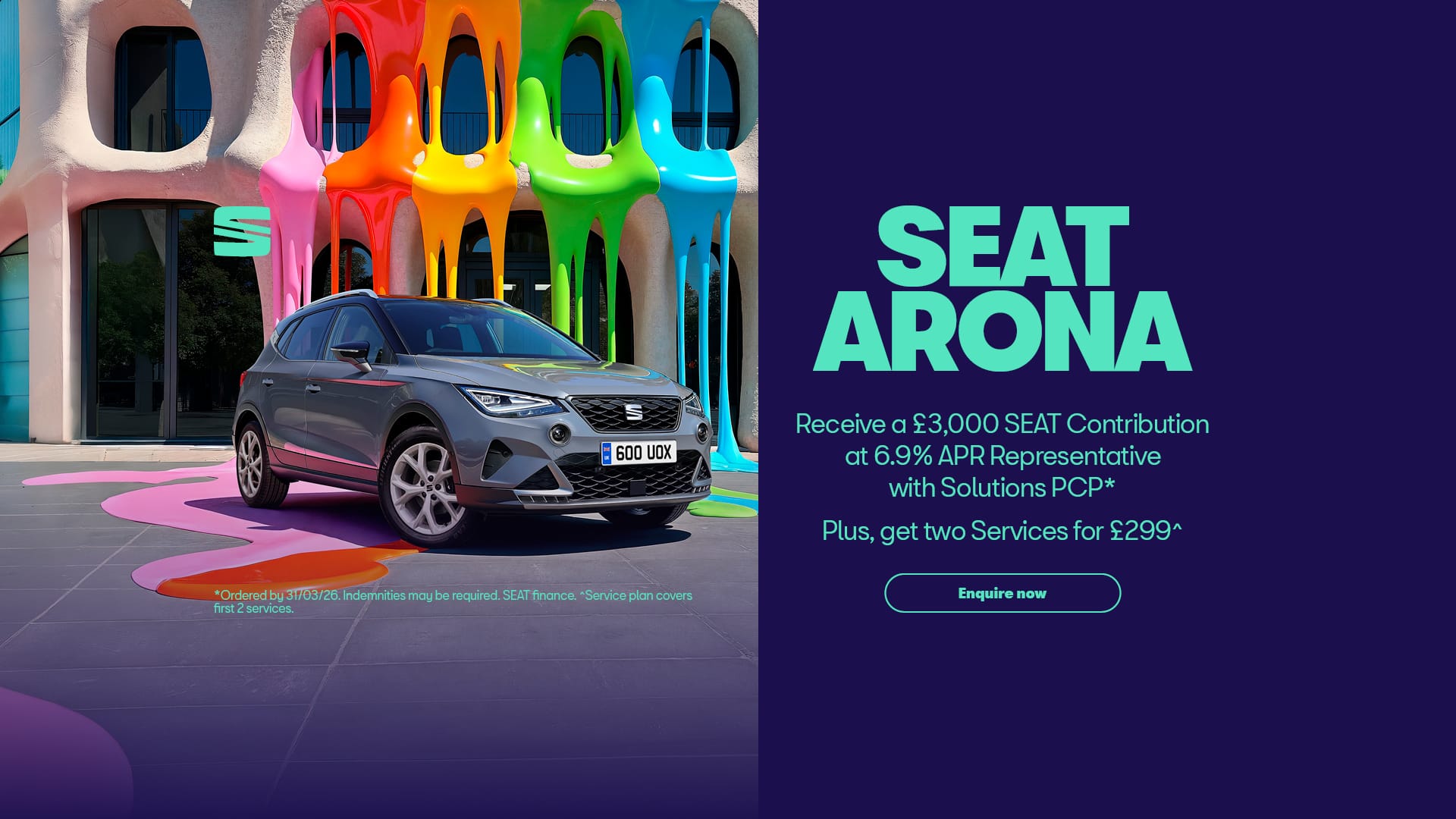 SEAT Arona Finance Offer