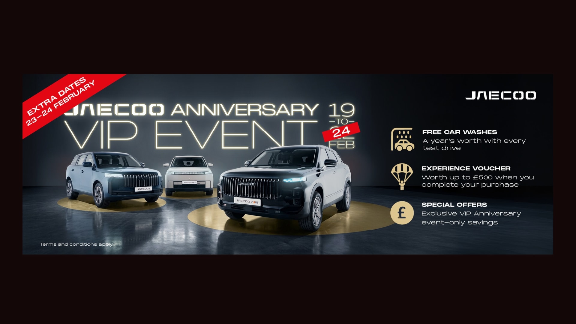  The Jaecoo Anniversary VIP Event / 19-24 Feb