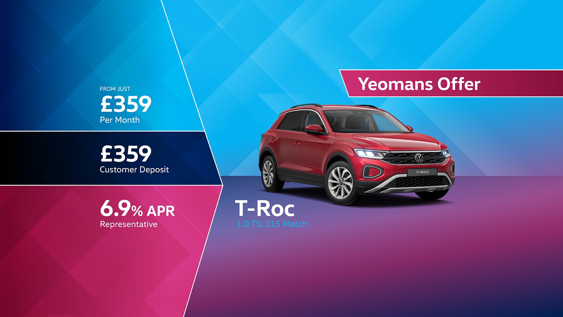 Volkswagen T-Roc Offer