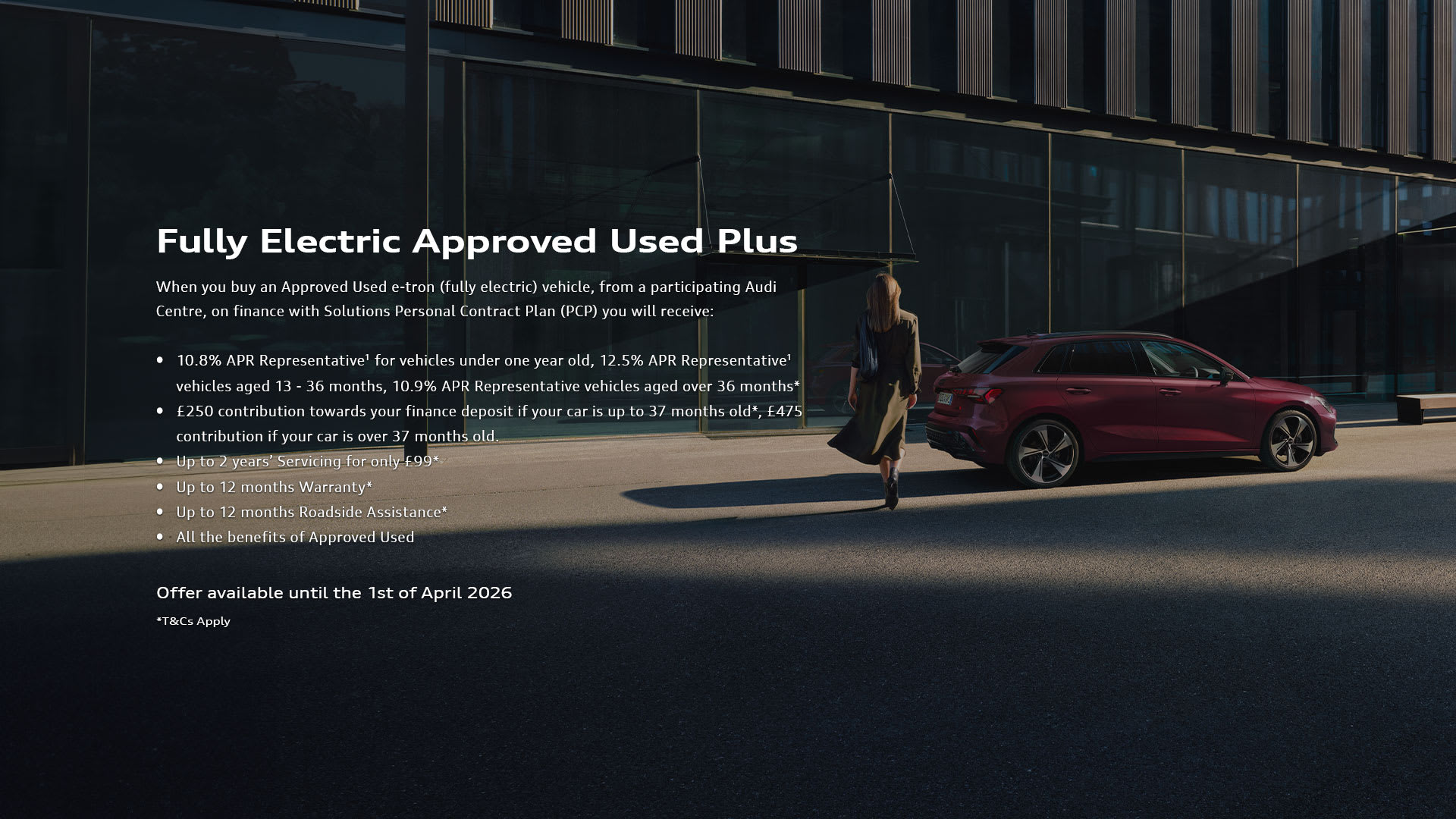 Audi Approved Used e-tron Offer