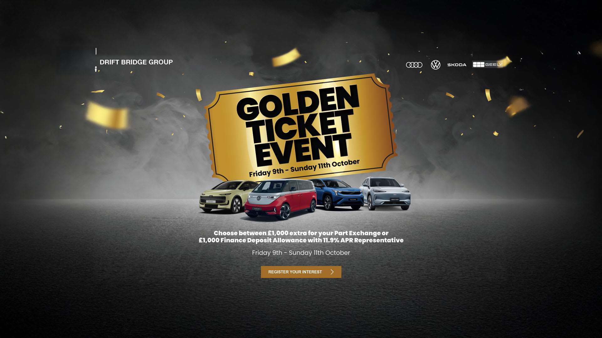 Group Sales Event October 2026
