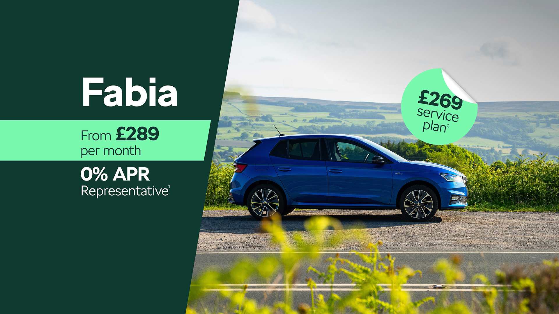 Fabia 0% APR Finance Offer