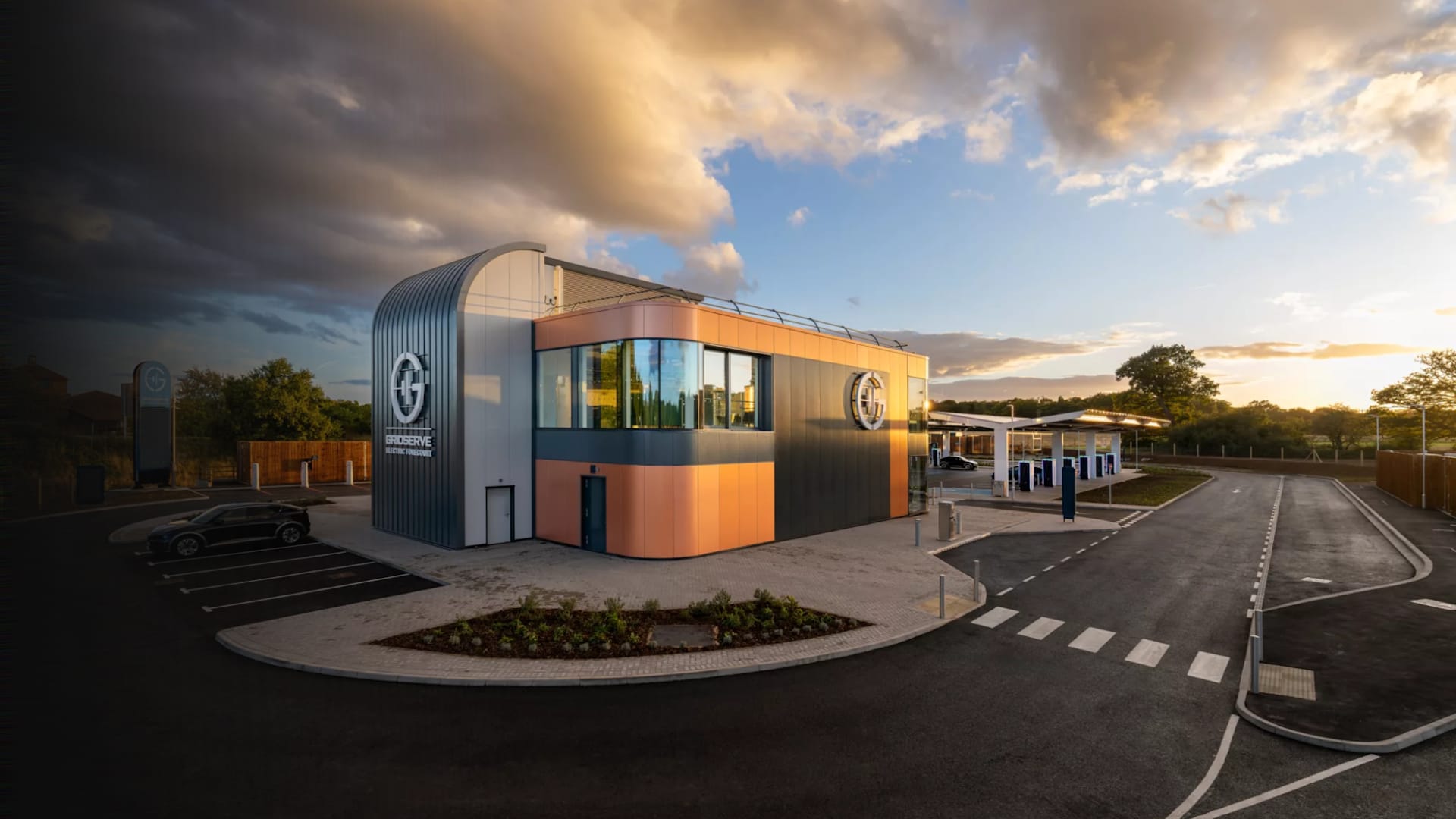 GRIDSERVE Electric Forecourt, Stevenage