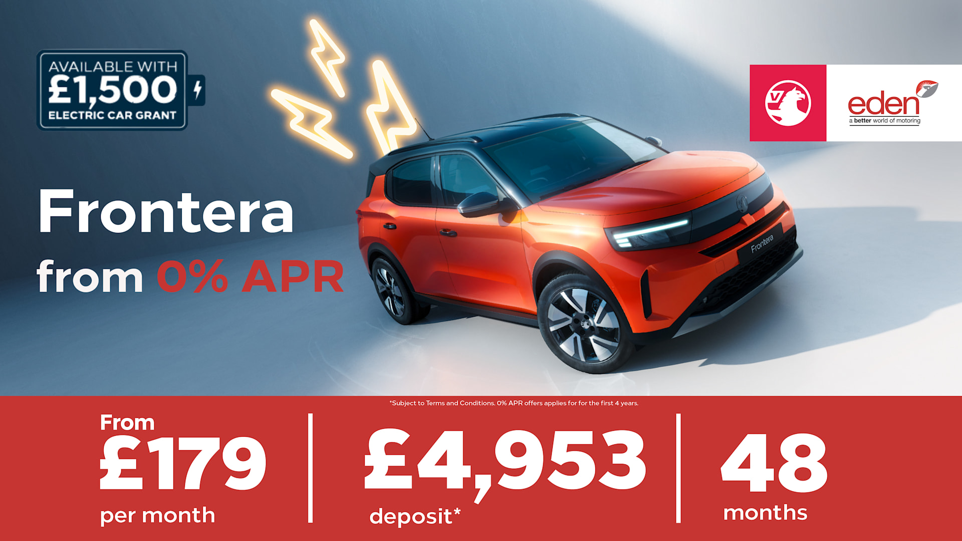 New Frontera, EV Grant Offer