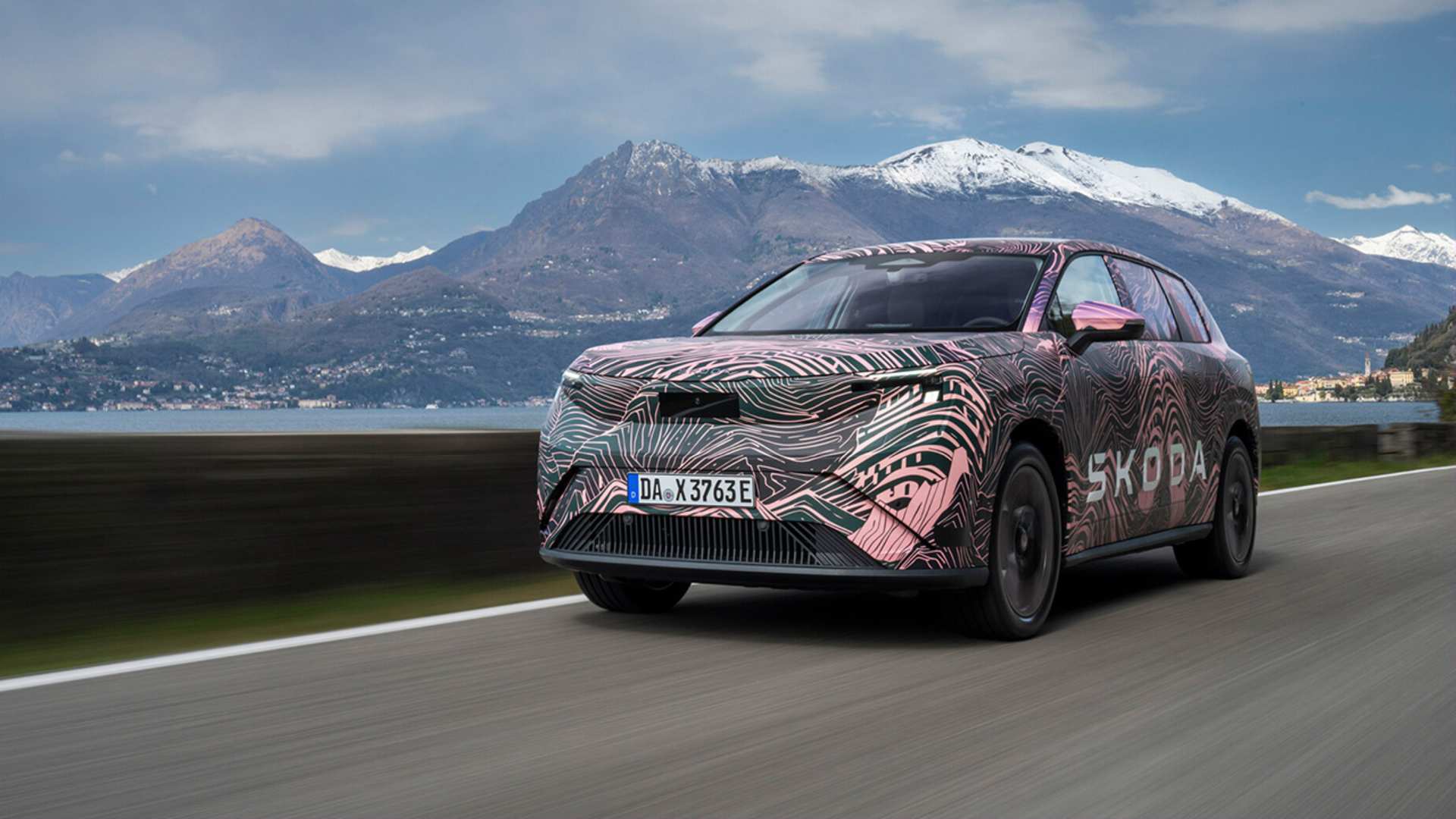All-new, all-electric Skoda Peaq 