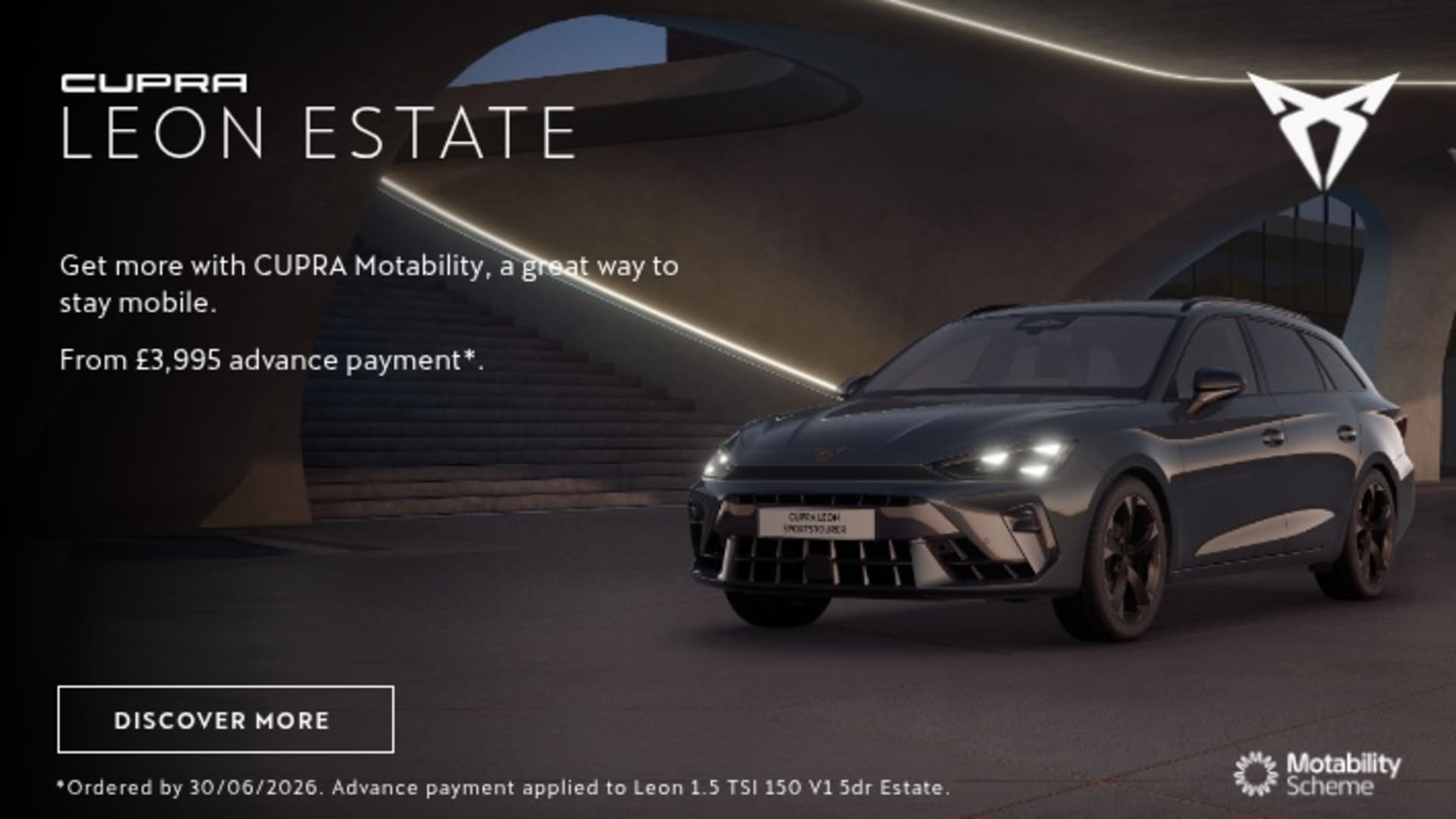 CUPRA Leon Estate Motability