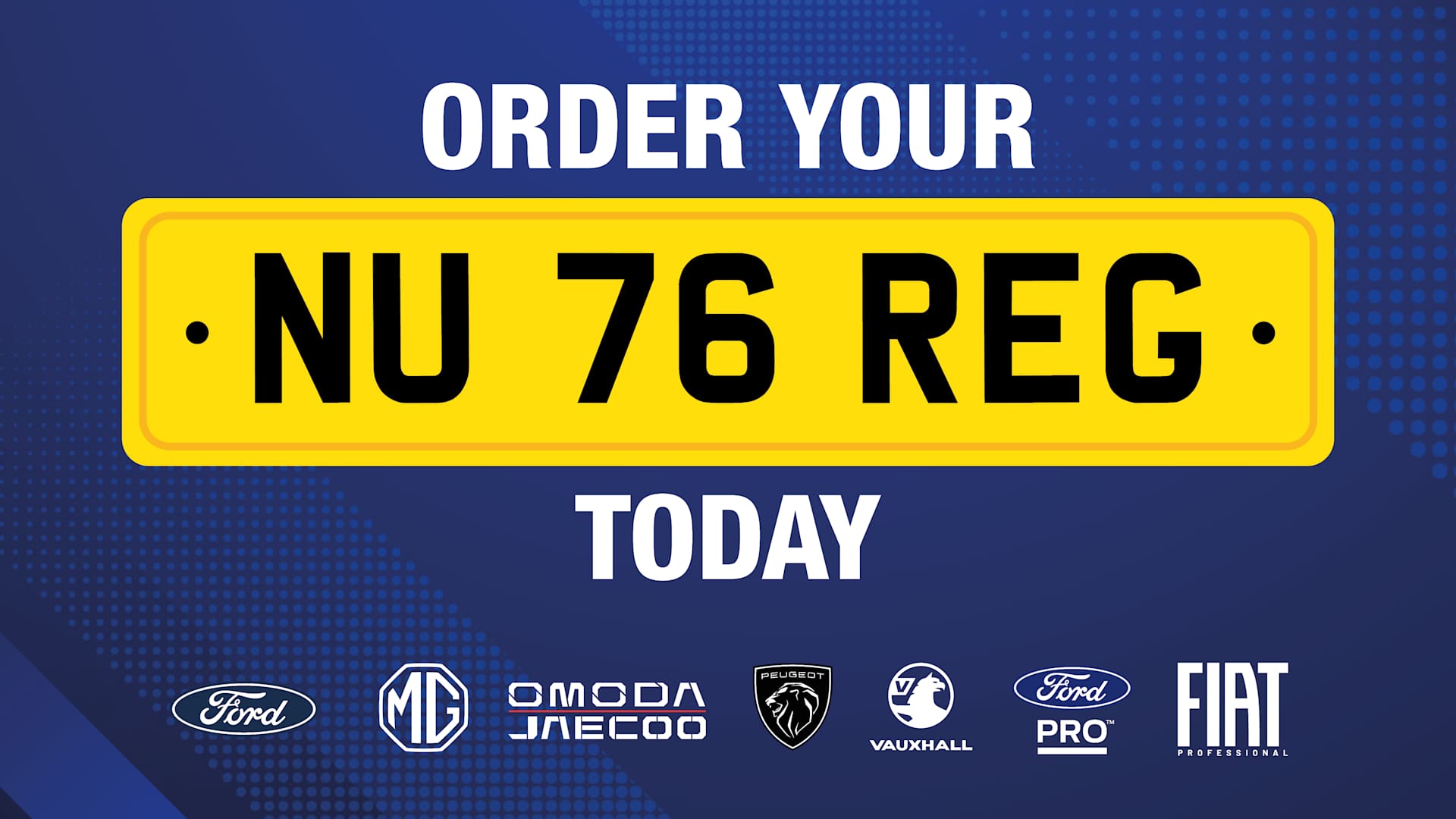 Vospers 76 Plate