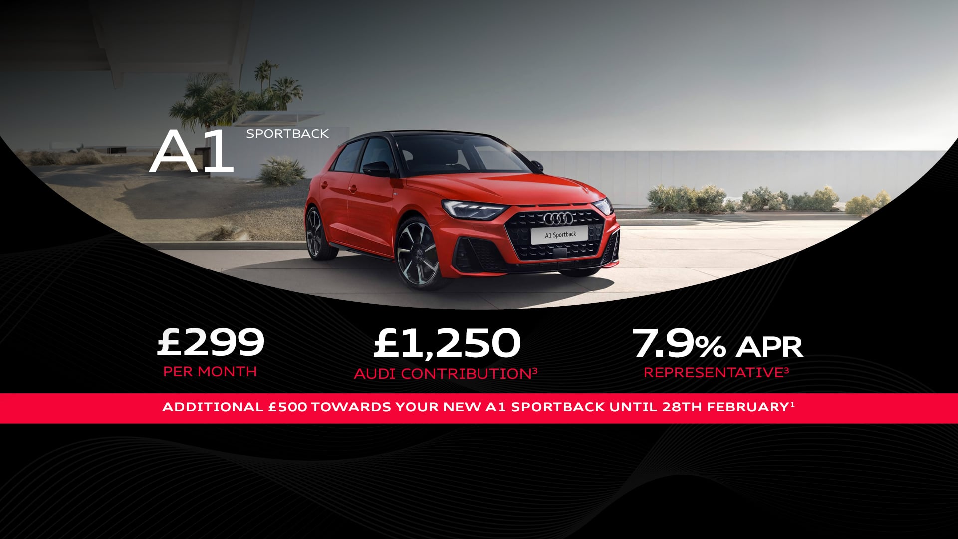 Audi A1 Sportback Finance Offer
